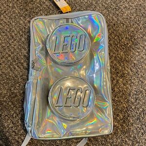 New Reflective Silver Lego Backpack